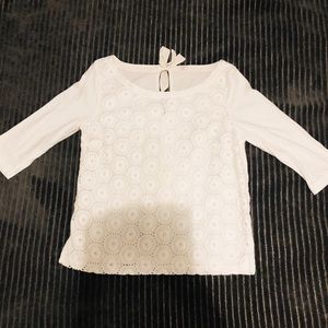 JCrew 3/4 sleeve top
